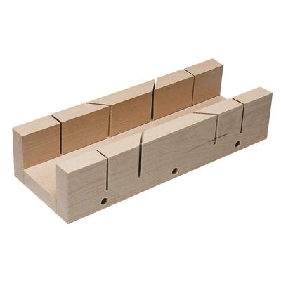 Wooden Mitre Box 300 X 65 X 60 Mm