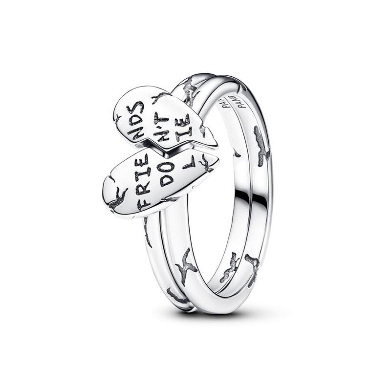 2025 New In 925 Sterling Silver Sparkling Pink Bow Ring for Women Exquisite Style Fashionable for Parties Wedding Jewelry Gifts