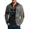 Men'S Outdoor Zipper Long Sleeved Sportswear Casual Sweatshirt