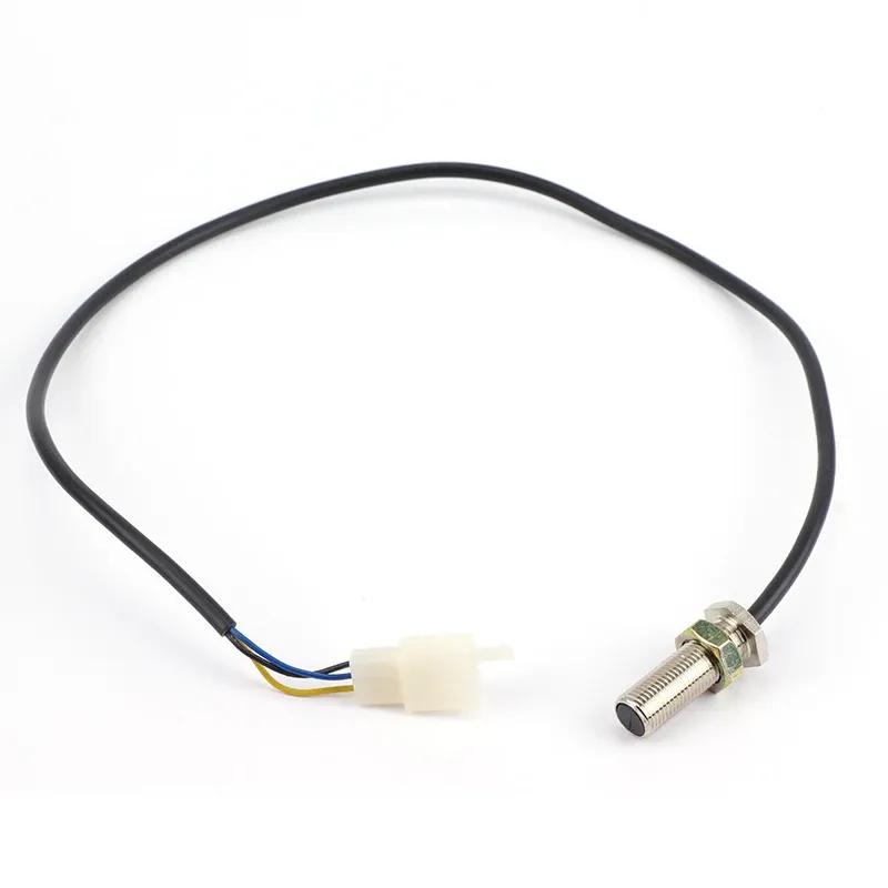 Motorcycle Speed Sensor - Compatible with Jinling 250cc/300cc JLA-931E ATV Speedometer, Digital Odometer Cable Replacement Part