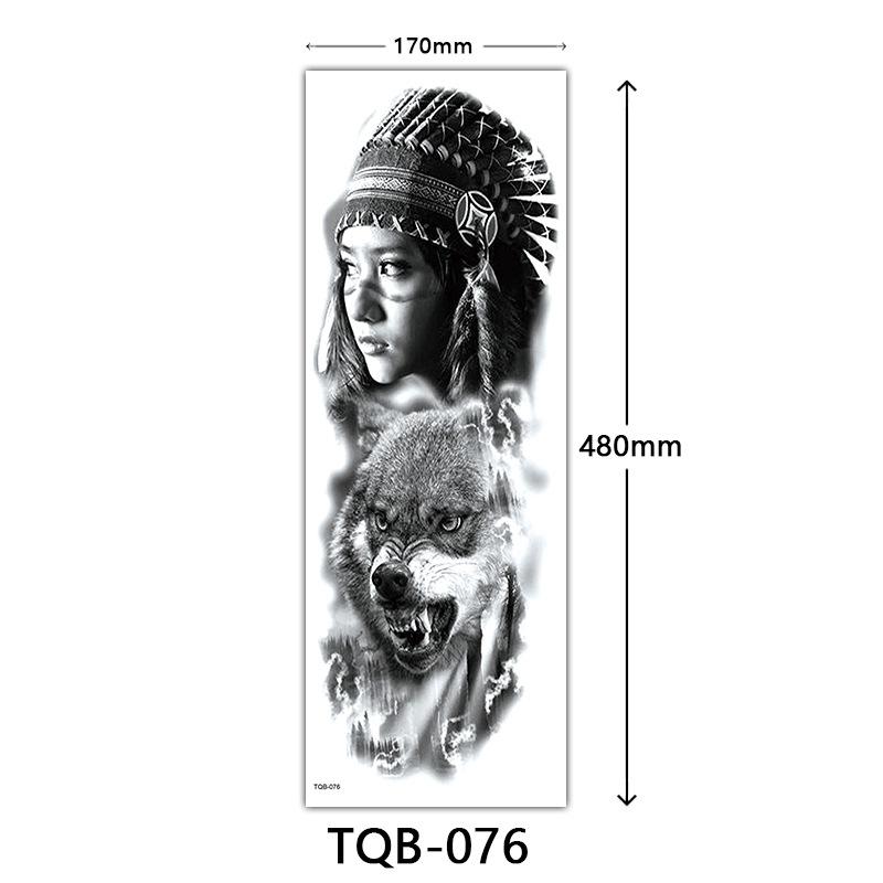 Full Arm Tattoo Sticker Full Arm, Full Arm Big Picture Tattoo Sticker, Flower Arm Tattoo Sticker Tattoo