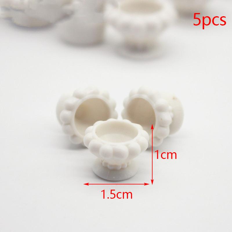 

5 шт. кукольный домик мини цветочный горшок модель для украшения кукольного дома миниатюрные аксессуары имитация мебели цветочный горшок украшение A1