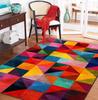 A Modern Geometric Carpet Fashionable Home Decoration Carpet Modern Style Floor Mat Living Room Bedroom Carpet Entrance Door Mat