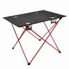 Easy to Set up Portable Outdoor Table with Mesh Storage Pockets Foldable