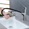 OEING Gunmetal Grey Pull-out Basin Faucet