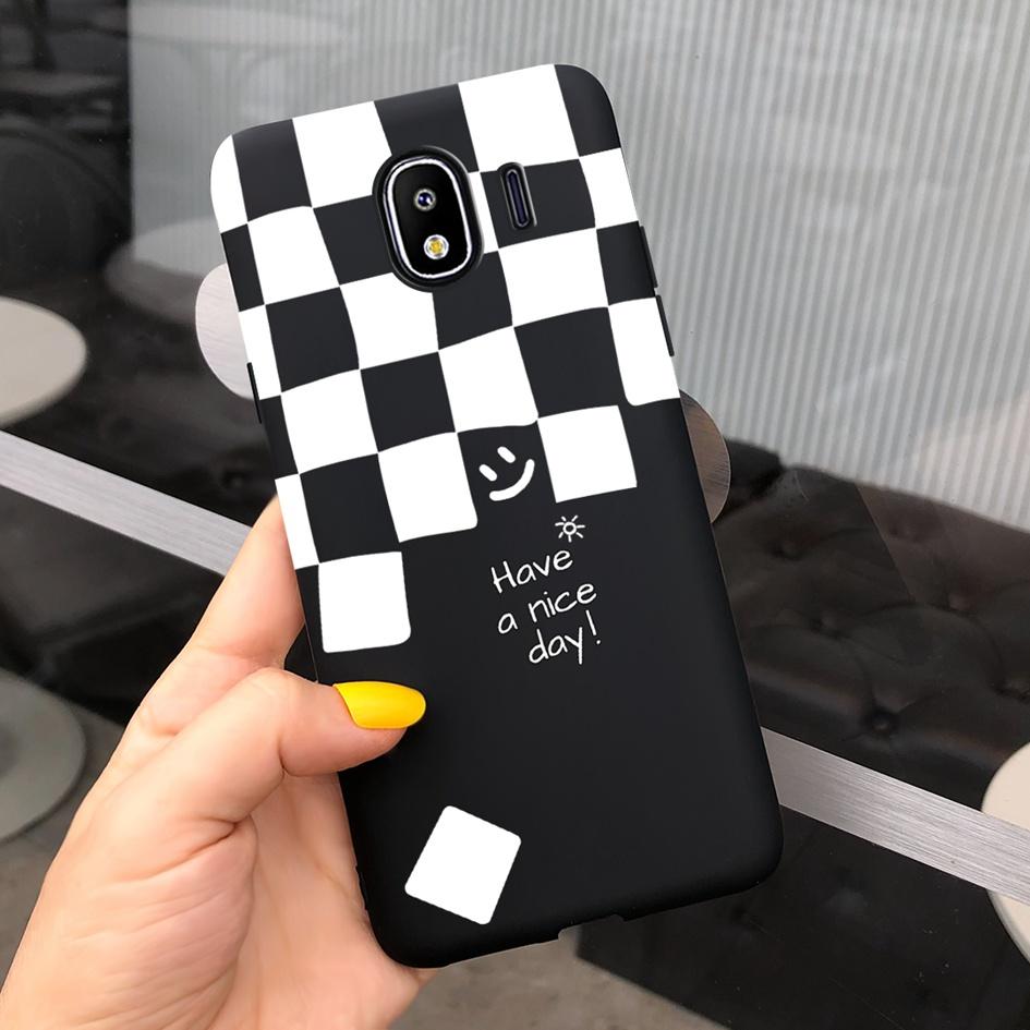 For Samsung Galaxy J4 J6 2018 EU Case SM-J400F J600F Lovely Cartoon Protective Skin Cover For Samsung J4 2018 J 4 J 6 Soft Coque
