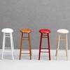 1:12 Dollhouse Miniature High Stool Bar Stool Round Stool Model Furniture Decor