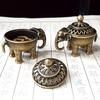 1Pc Auspicious Incense Burner, suitable for yoga, meditation, tea room decoration ornaments, suitable for Home Decor