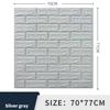 3D Wall Sticker Waterproof Peel and Stick Self Adhesive Wallpaper Wall Tile for Home Decoration