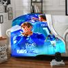 Dynamic Football Team Poster Blankets Flannel Printed Breathable Warm Throw Blanket for Home Office Bedspreads 0708a57