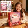 Princess 2D Acrylic Christmas Advent Calendar Countdown Hanging Ornament for Holiday Decor