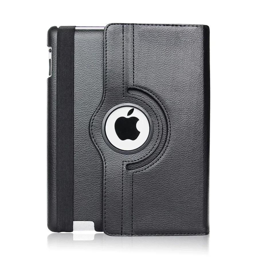 For iPad Air 13 11-inch M2 Pro 13 11-inch M4 2026 Mini 7 6 Smart Leather Case with 360° Rotation and Sleep Wake Function Shell