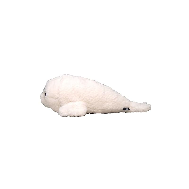Sunlemon Fluffy Seal Small Plush Animal Toy, 17 X 15 X 19 Cm, P-8702