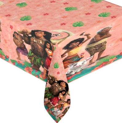 Foil Tablecloth Vaiana 2 Moana II Disney Birthday Party 120X180Cm