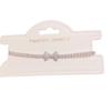 Elegant Zircon Butterfly Charm Wristlet For Ladies Office Wear