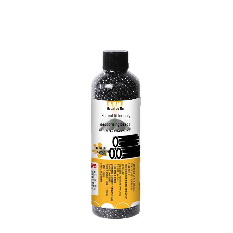 Cat Litter Odor Eliminating Beads with Activated Carbon