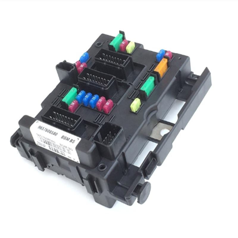 A28G-Fuse Box Module BSM B5 9657608580 6500Y1 For 206 307 406 Citroen C2 C3 C5 Berlingo Xsara Fuse Box Unit