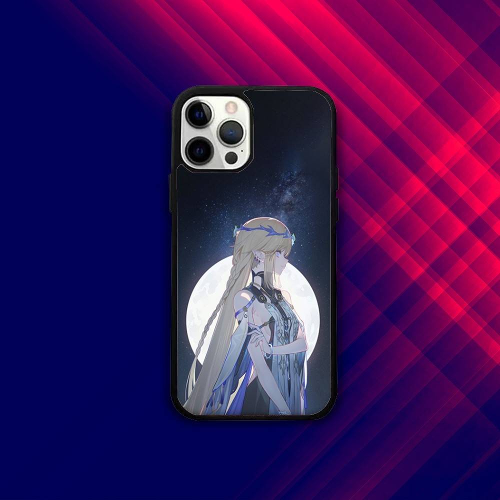 C-Cartethyia Wuthering Game Phone Case For iPhone 16e,16,15,14,13,12,11,Plus,Pro,Max,Mini Magsafe Magnetic Wireless Charging