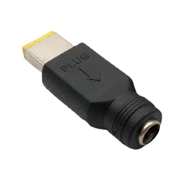 5,5x2,1mm Buchse auf Quadratischer Anschluss Stecker Adapter Umwandlungskopf für Laptops Notebook Computer Zubehör