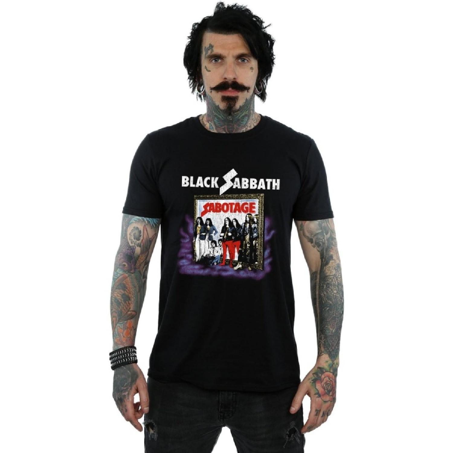 Винтажная футболка Black Sabbath Sabotage S
