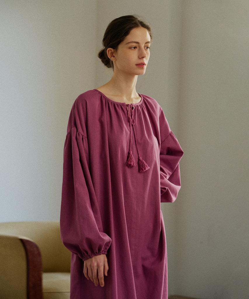 Atempo Tessel Volume Long Onepiece_Rose Purple