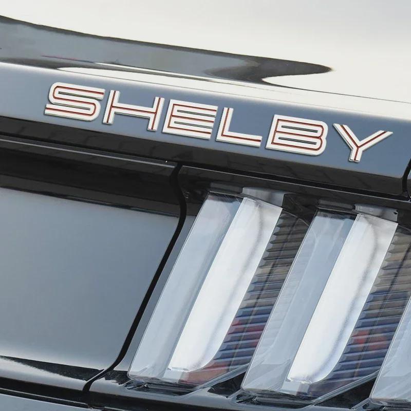 Metal Car Side Emblem Sticker Tail Trunk Badge Decal for GT GT350 GT500 S-helby Fiesta Focus Mondeo Kuga Ranger M-ustang