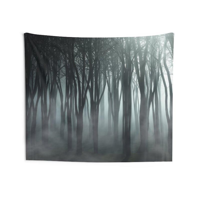 Misty Forest tapestry 75x100 чёрный