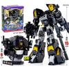 MiniForce Super Poliziotti Scien JET Poliziotto Marino Robot Trasformabile Emblema Testa Modello Mini Force Deformazionermazione Action Figure Giocattoli