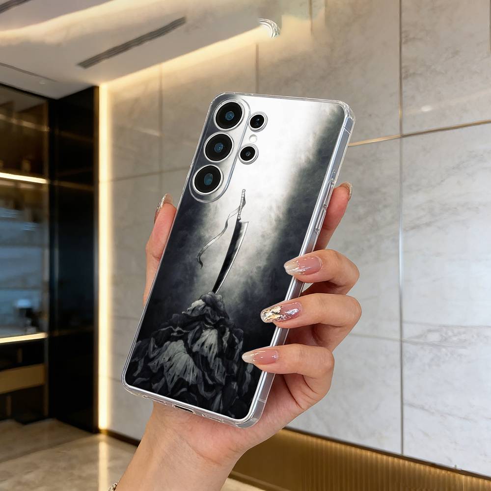 Hot anime-B-L-E-A-C-H Phone Case For Samsung S25,S24,S21,S22,S23,S30,Ultra,S20,Plus,Fe,Lite Transparent Cover