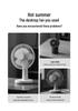 2026 Rechargeable Mini Fan: Long-Lasting, Silent, Wall-Mounted, Portable for Desktop and Dorm