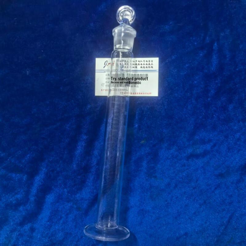 Lechengfeng GB/T1793 Stoppered Glass Measuring Cylinder