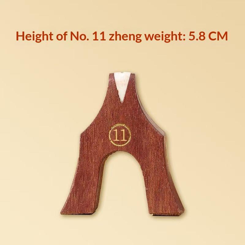 Chinese Guzheng Bridges Redwood Replacement Guzheng Bridge Anti-Slip String Code Support Professional Guzhengs Accessories