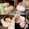 Adorable Rabbit 3-in-1 Air Conditioning Blanket, Throw Pillow, and Nap Pillow for Stomach Sleeping