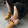Men Women Martin Boots Autumn Winter Casual Ankle Boots Non‑Slip Wear‑Resistant Lace‑Up Shoes Outdoor Daily Footwear