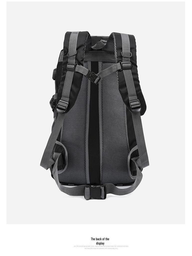 Batoh s USB nabíjením, lehký, s velkou kapacitou pro cestování, sport, školu a outdoorová dobrodružství