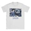 Unisex Unisexs TShirts Serial Experiunisexts Lain Lwakura Funny Cotton Tee Shirt Short Sleeve Anime Sci Fi Unisexga T Shirts Plus Size