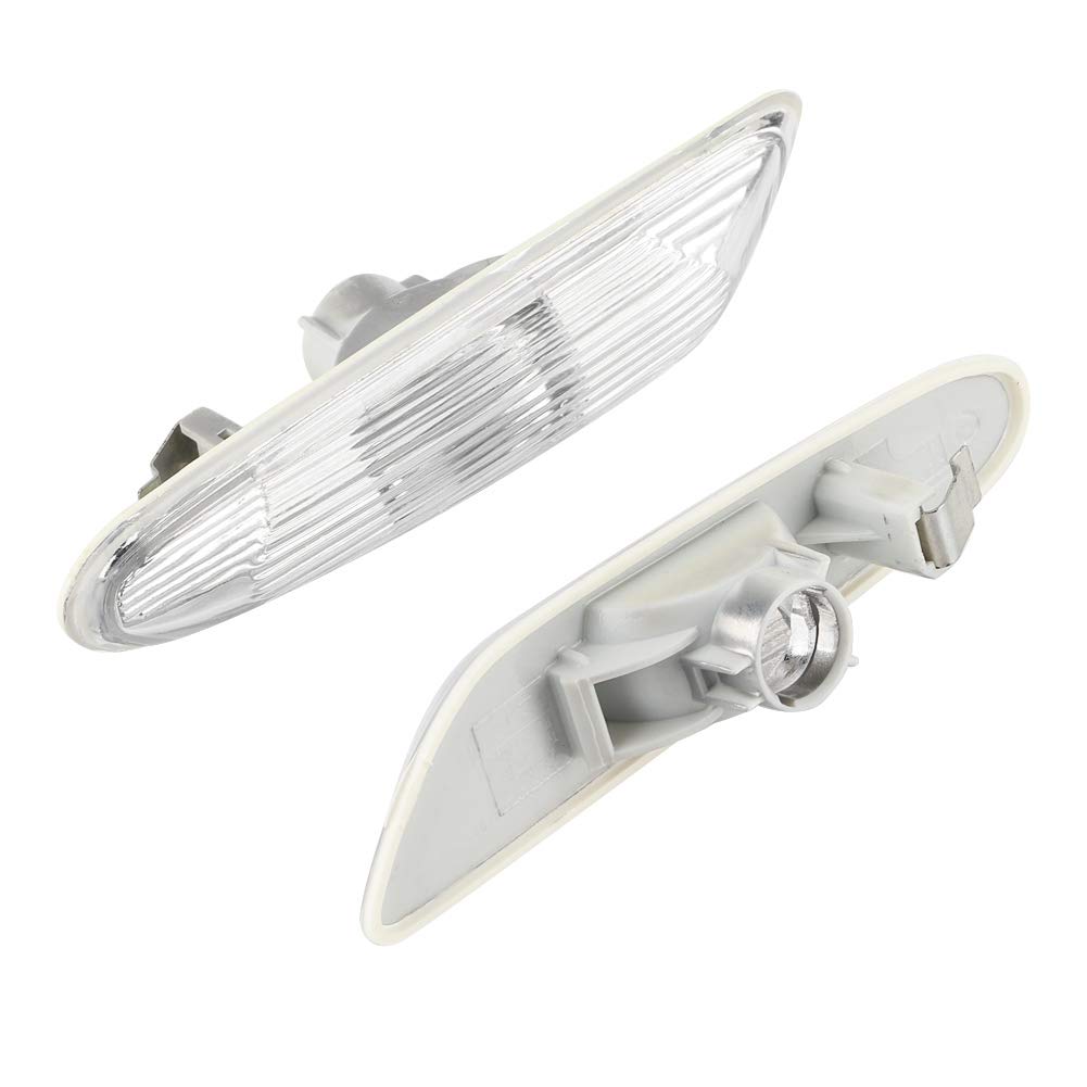 EBTOOLS Car Side Marker Lights,1 Pair ABS Side Marker Turn Signal Lights For E90