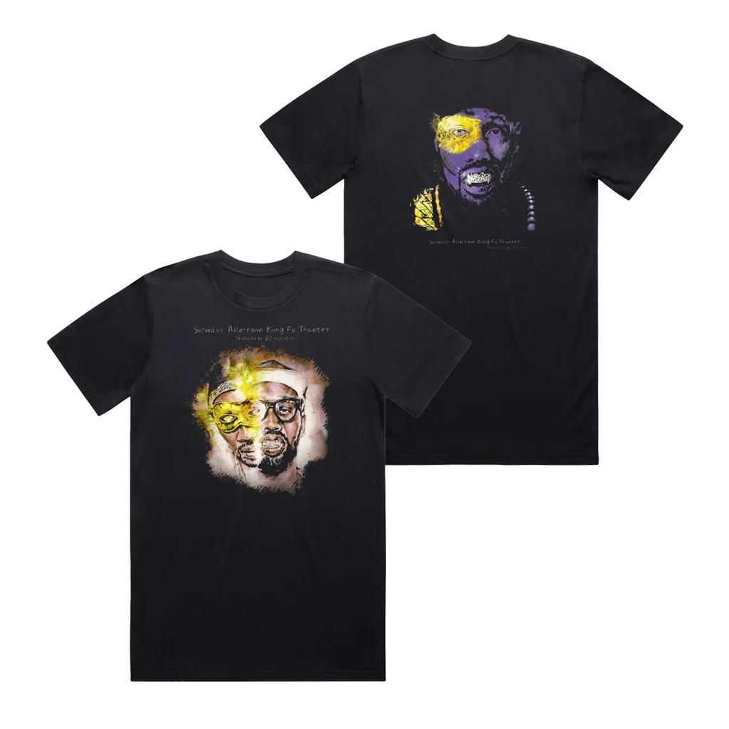 Retro Wu Tang Clan Iconic Logo Graphic Tee 90s Hip Hop Streetwear Casual Unisex Short Sleeve Top