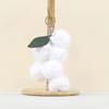 Mini Plush Grape Toy Soft Short Fur Keychain Gift For Girls Couples Decor