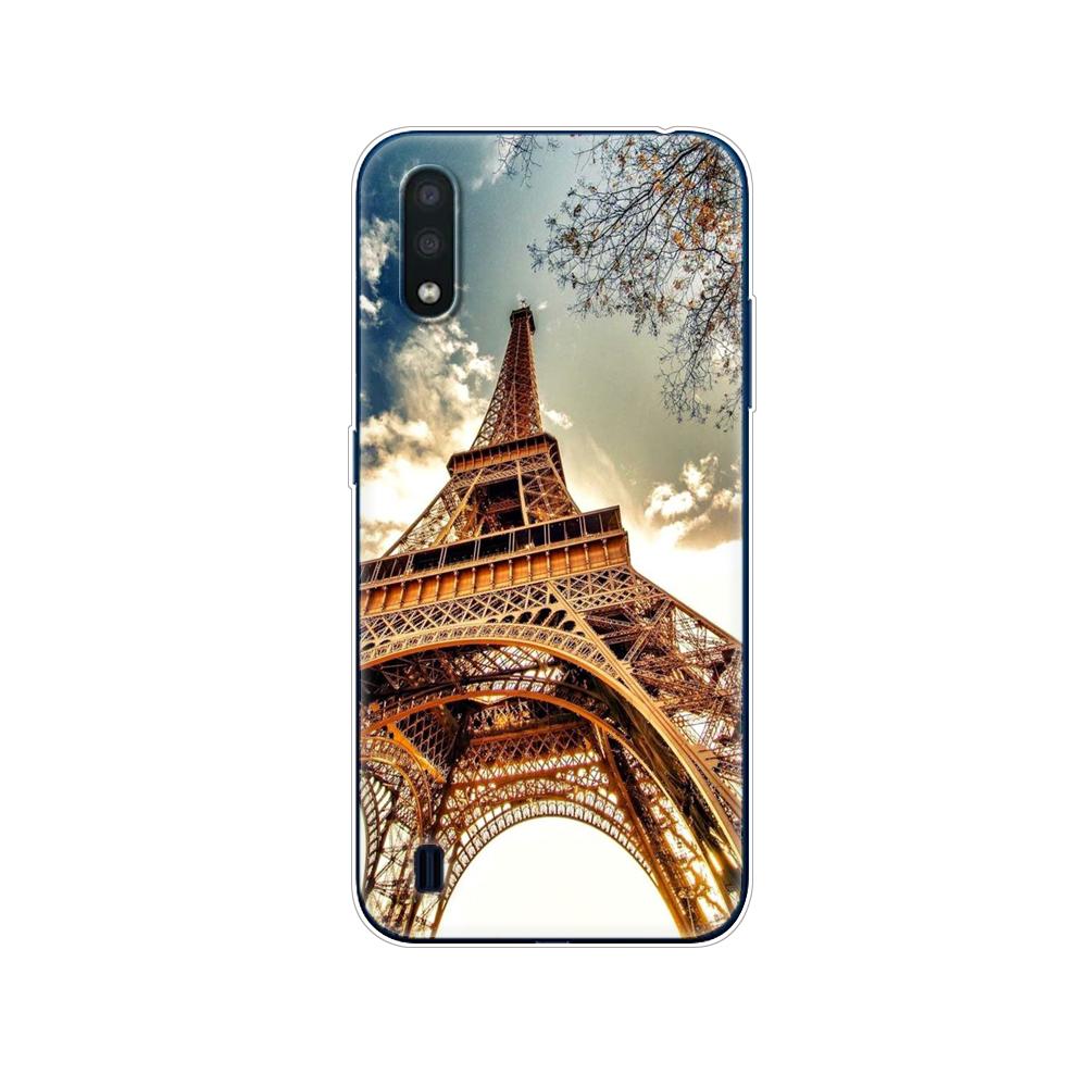 For Samsung M01 Case 5.7" Soft Silicon Tpu Cover For Samsung Galaxy M01 M 01 SM-M015FZBDSER M015 Phone Back Shell Bumper Funda