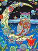 5d Diamond Painting New Owl Cartoon Full Square/round Embroidery Colorful Bird Animal Mosaic Home Decor