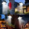 Solar Powered Outdoor Sports Sensor Light, Waterproof Induction Wall Light Strip, 3-mode Courtyard Street Light