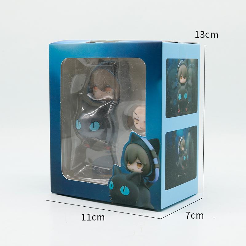 Original APEX-TOYS Arknights Happy Shake Phantom Q-Version Wobbler 10CM PVC Anime Figur Sammlerstück Spielzeug für Jungen Geschenk