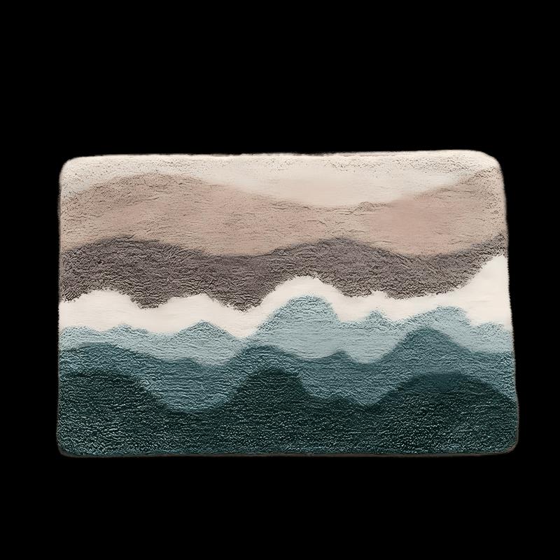 Multi-color Absorbent Bathroom Mat
