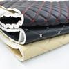 100x140cm Embroidery Quilted PVC Leather Fabric for Car Floor Mat Seat Decoration Faux Leathers Upholstery Wall Craft Material