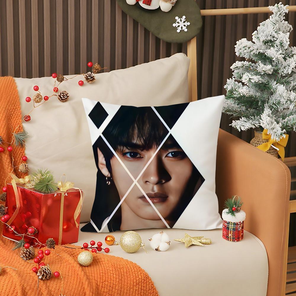 A-Alice In Borderland Pillow Case Living Room Sofa Decorative Cushion Cover Simple Household Light Luxury Printed Pillow