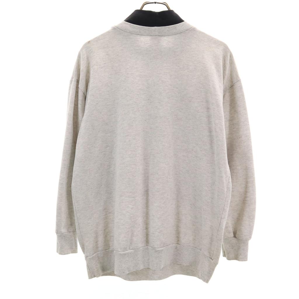 MICKEY UNLIMITED 90s Made In USA Old Mickey Friends Long Sleeve Sweat Trainer Men's Used