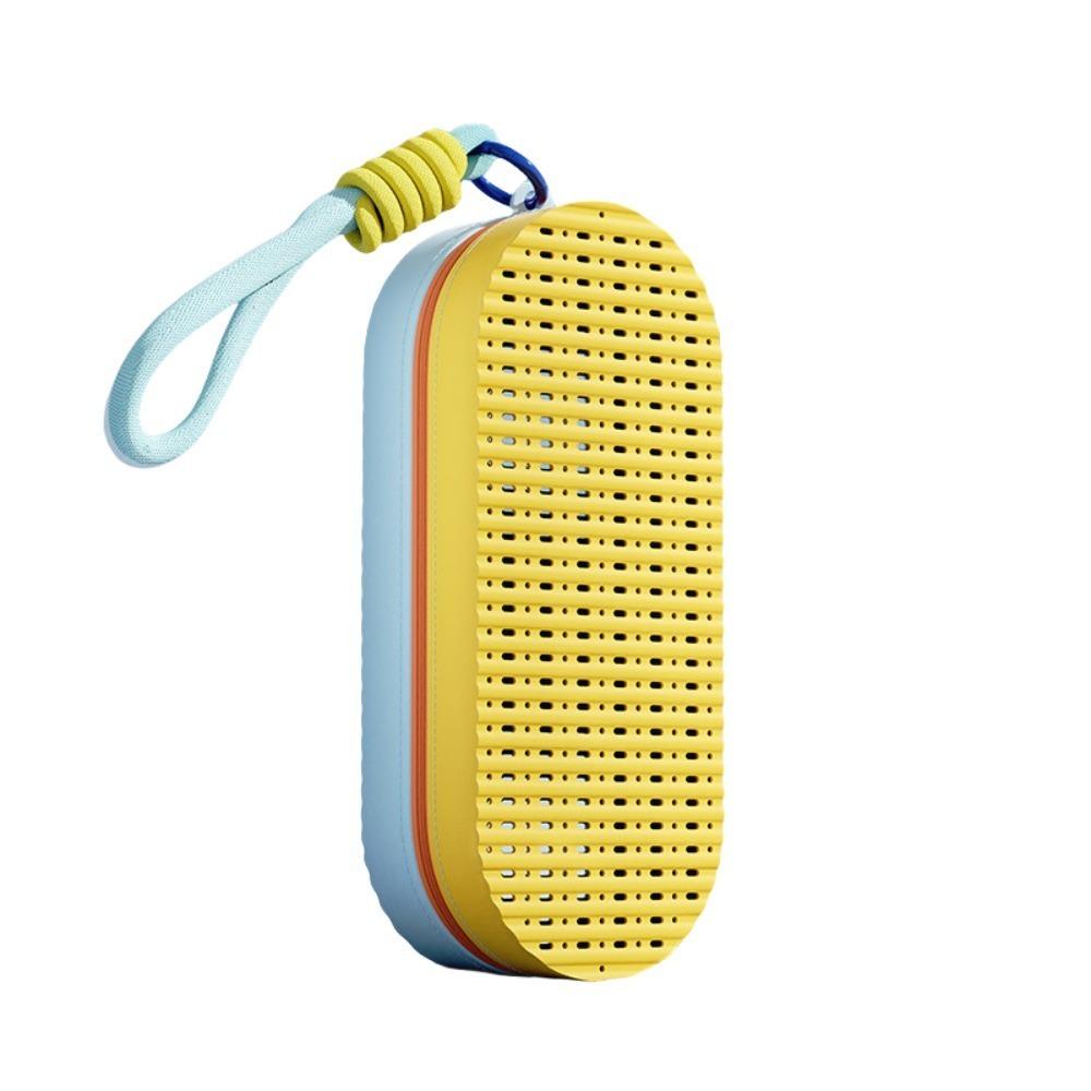 

Водонепроницаемый чехол для плавательных очков Мягкий силиконовый бокс для хранения плавательных очков Плавательное оборудование жёлтый