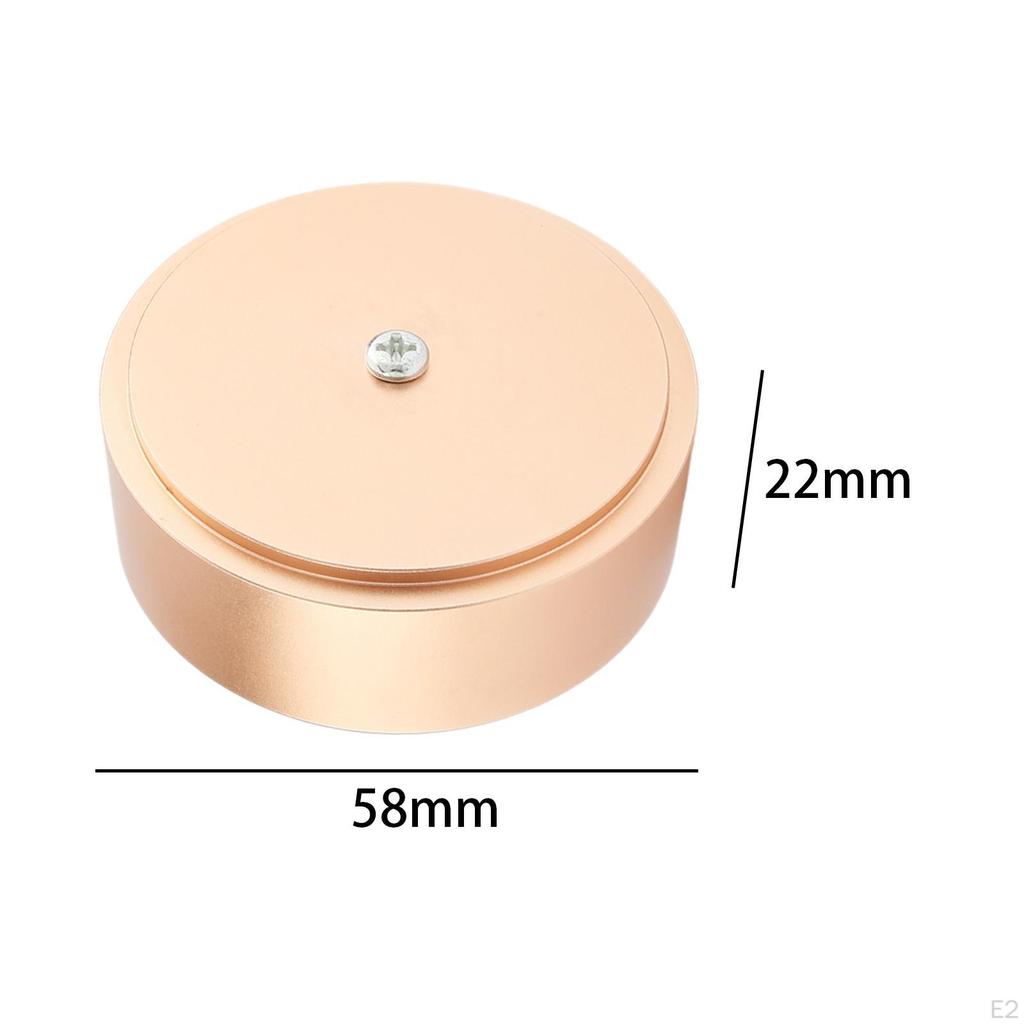 Feet Isolation Stand Audio Speaker 58x22mm Absorb Shock for Home Theater