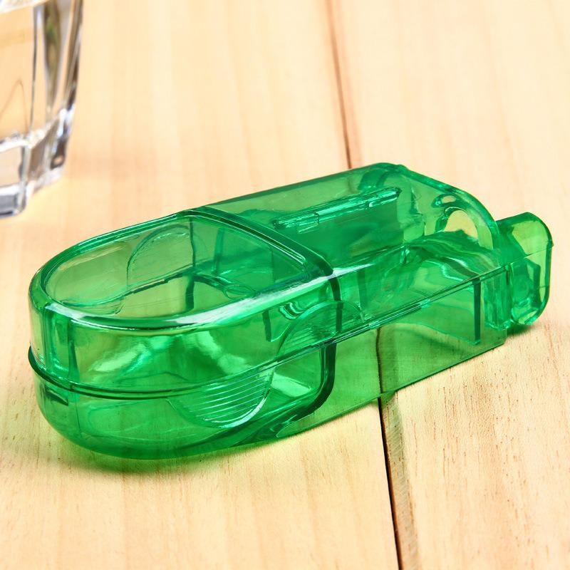 Portable Pill Cutter & Splitter Box for Easy Medication Management